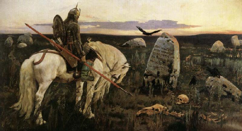 Viktor Vasnetsov The Paladin oil painting picture